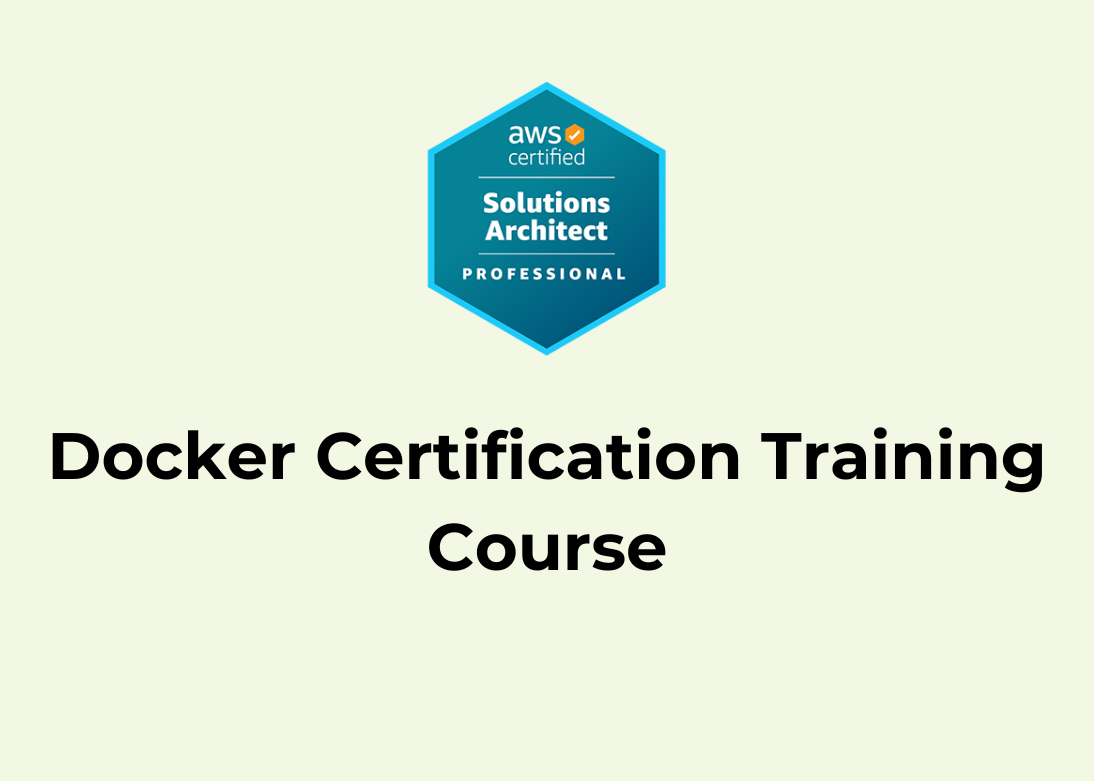 Docker Certification Training Course